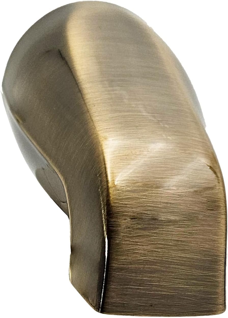 Westbrass E531-1F-06 5-1/4" Standard Front Connection Tub Spout, Antique Brass