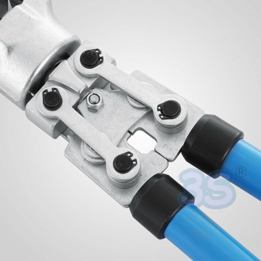 3S SuperSamaStore Prensadora manual para tubo multicapa diám. 16, 20, 26, 32 mm, pinza crimpadora para prensar tubos y conectar empalmes con tubo, pinza prensadora profesional