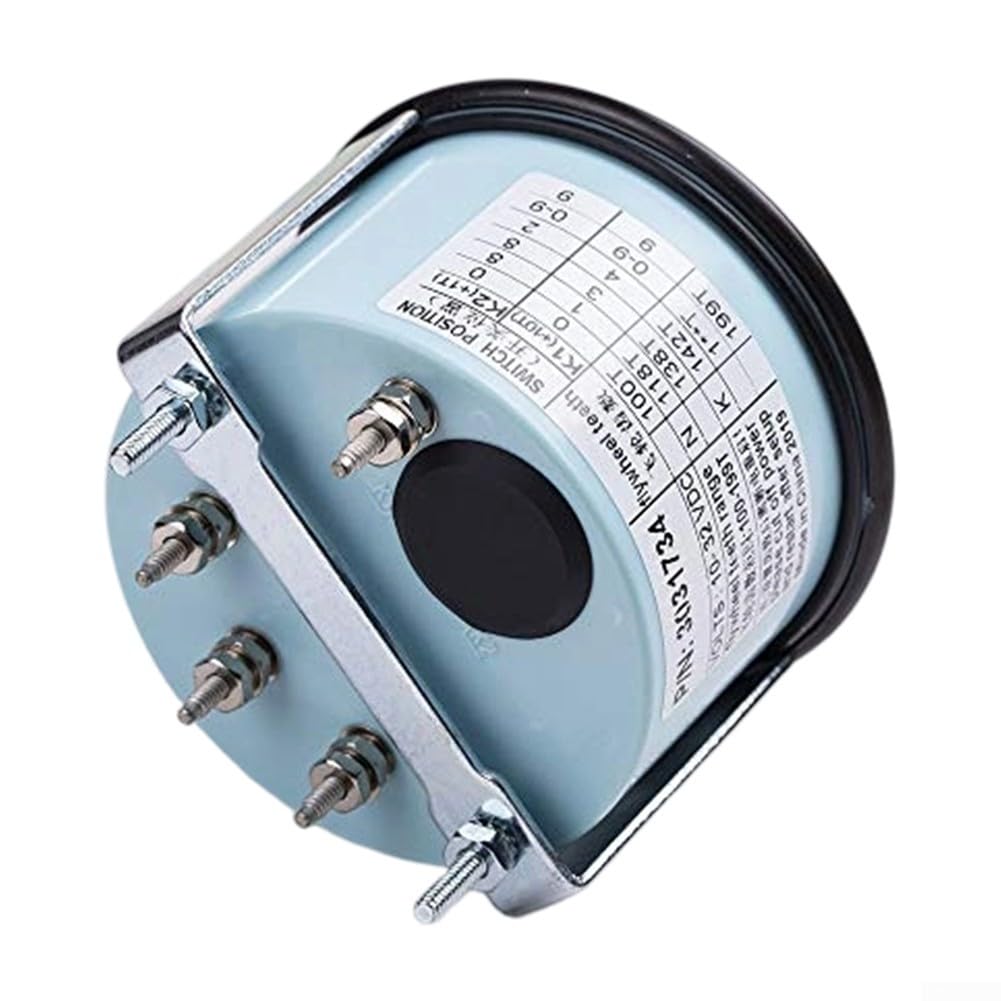 Tacómetro digital para motor diésel de 12 V y 24 V, medidor de RPM compatible con generador, herramienta de monitor precisa en tiempo real, carcasa robusta, fácil