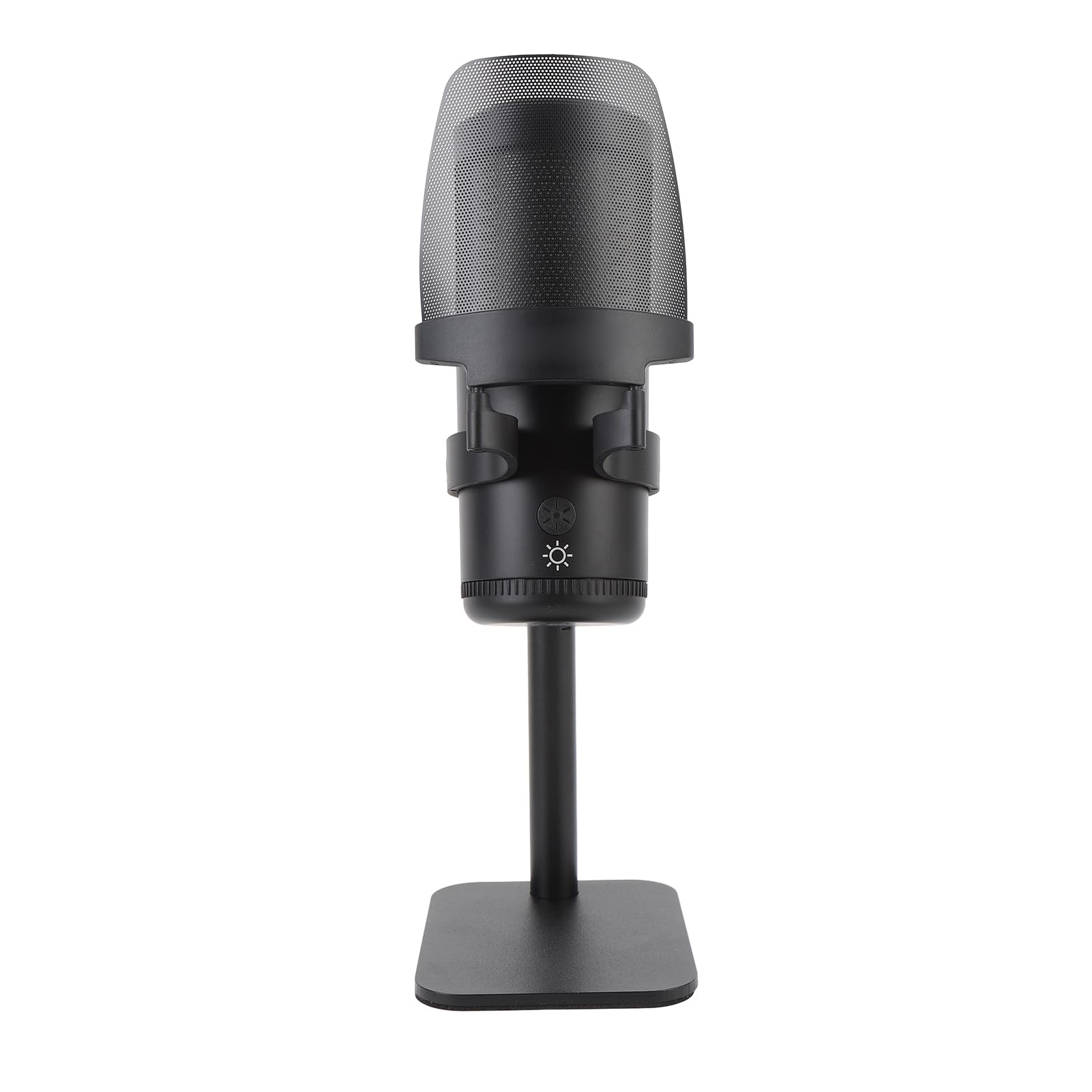Sxhlseller Microfono a Condensatore USB Suono Nitido Gaming Live Streaming per Giocatori e Streamer, Plastica Ferro Plug and Play per Laptop Smartphone Tablet