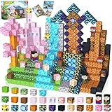 Goody King 200PCS Magnetic Building Blocks - Forest & Volcano Adventure Set, STEM Learning Toys for Kids Ages 3+, Strong Magnets, Creative Play, Gift for Boys & Girls