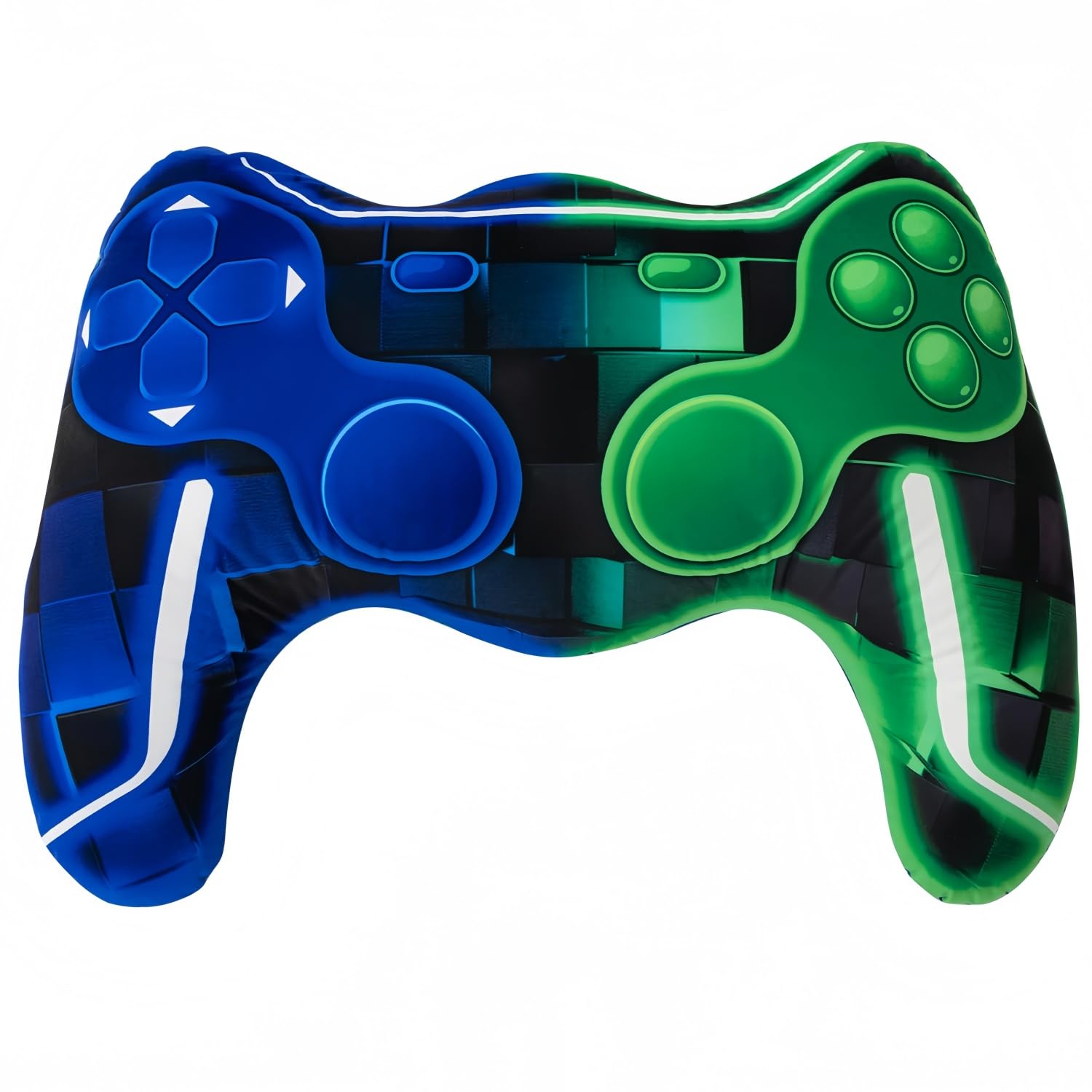 Meeting Story Game Controller Shaped Plush Throw Pillow Cushion for Boys and Girls Gamer Room Decoration for Sofa Couch/Computer Chair/Bed Gifts for