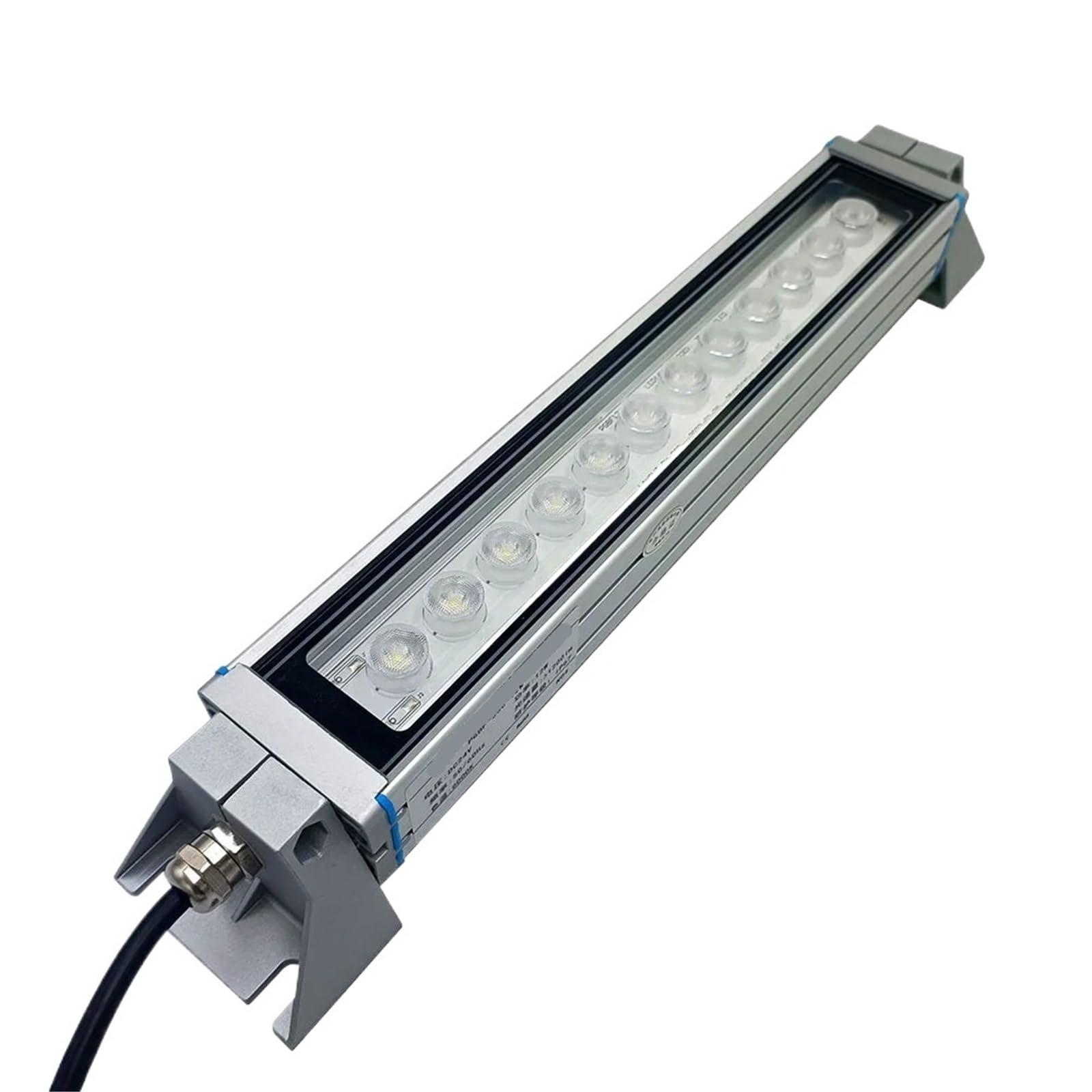 6W, 12W, 18W LED-Panel-Arbeitsleuchte mit dreifacher Schutzwirkung for Werkstattmaschinen und Werkzeugmaschinen, inklusive Strahler, DC 24V, AC 100V-250V(AC DC 24V,18 W)