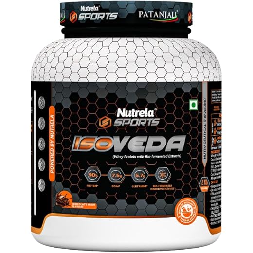 Patanjali Whey Isolate Protein - Irish Chocolate 2kg 5g