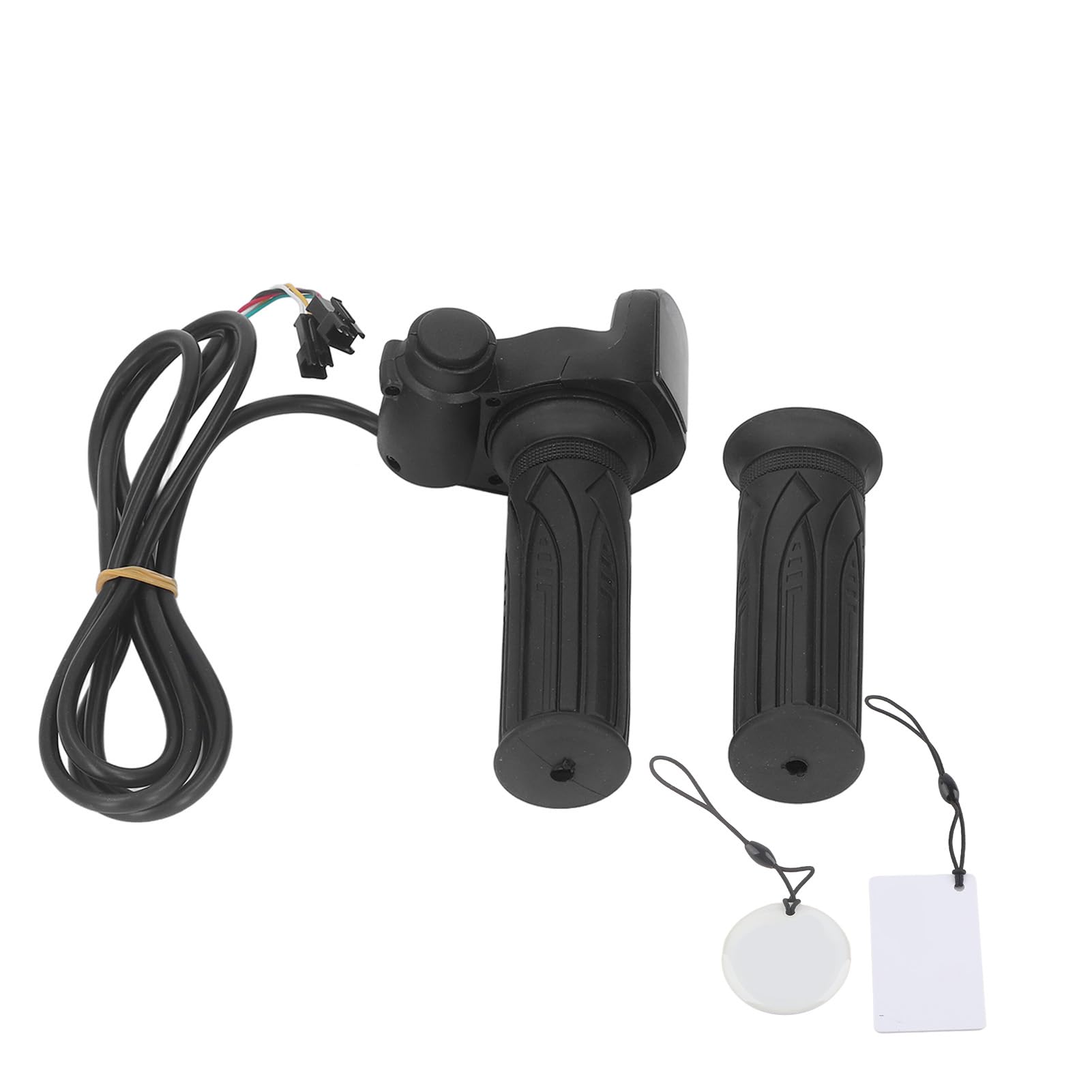 1 paire de poignées d'accélérateur pour guidon de vélo électrique 48 V avec induction IC