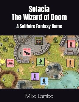 Solacia - The Wizard of Doom A Solitaire Fantasy Game Mike Lambo Games