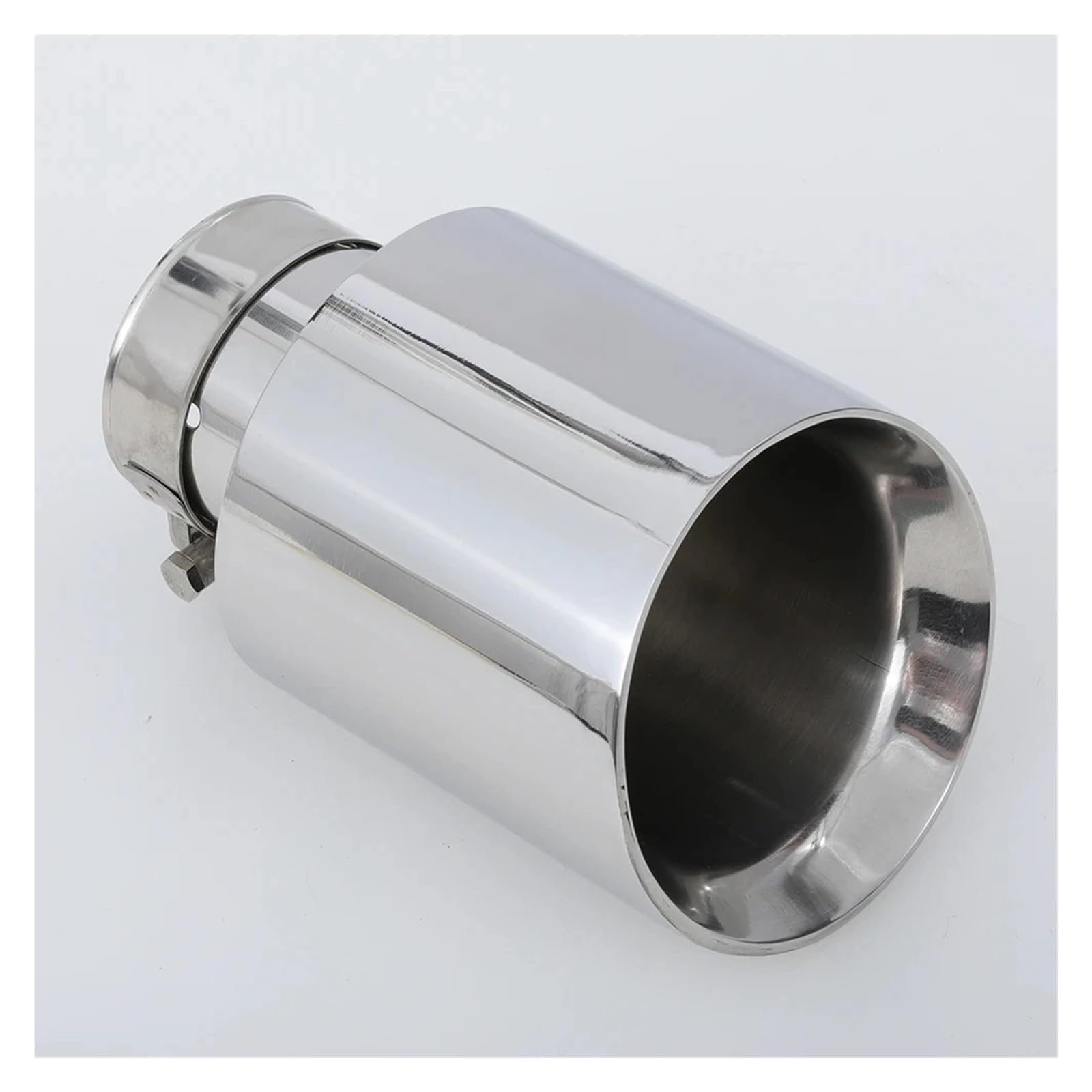 Embout échappement inox 51mm universel pour sublimer la finition de votre auto