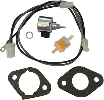 497672 692734 طقم الملف اللولبي للوقود مناسب لـ Briggs & Stratton يستبدل 497672 497157 495739 طرازات