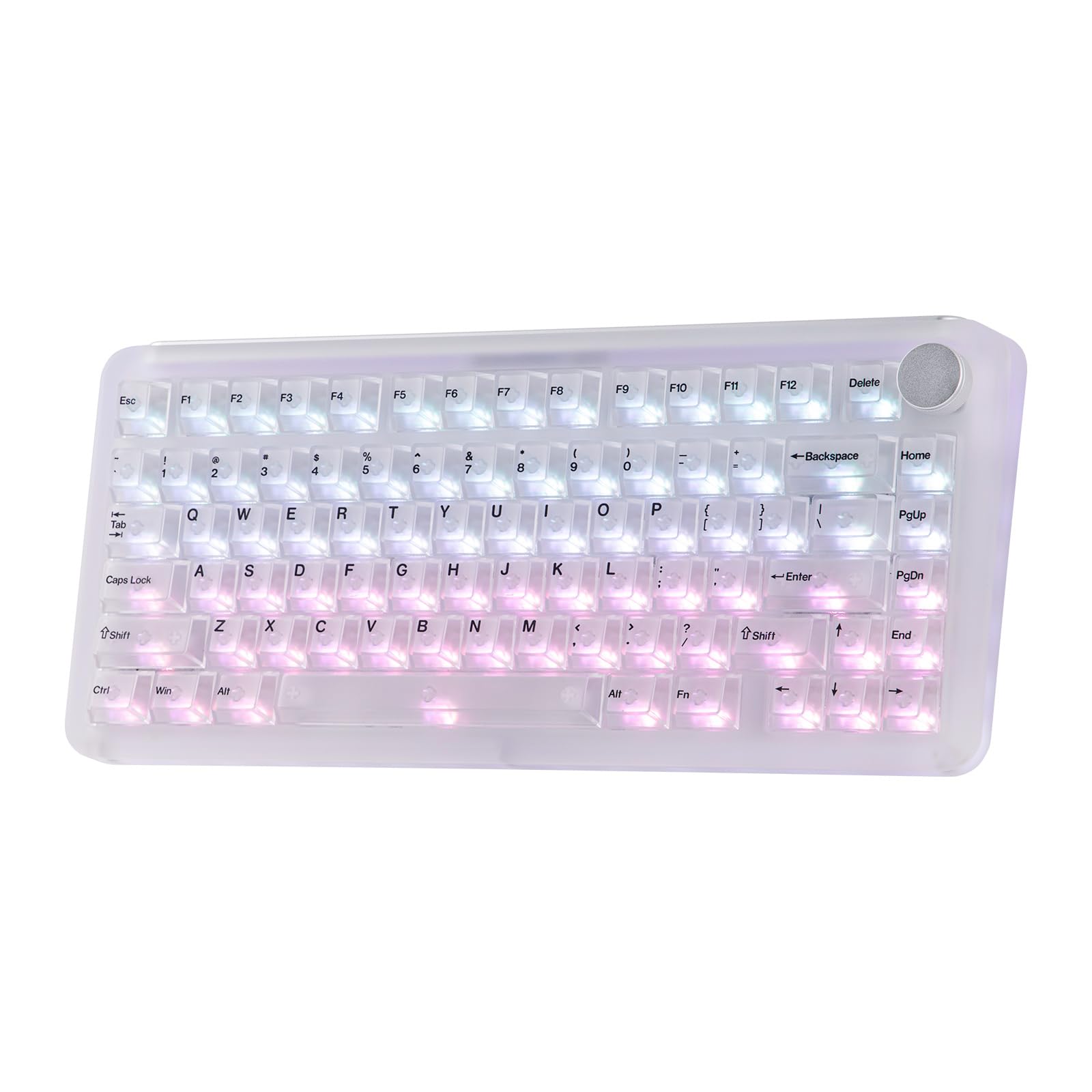 Amazon | KiiBOOM Phantom81 V4 アクリル透明キーボード ワイヤレス 75