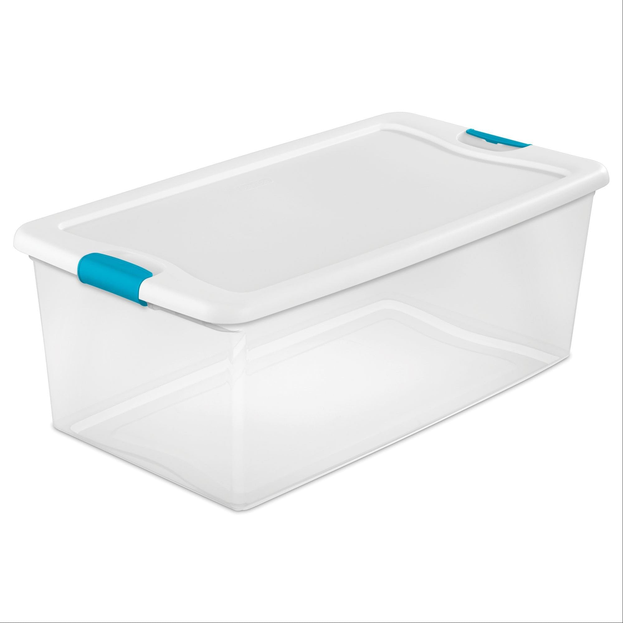 Amazon.com: Rubbermaid Roughneck Clear 95 Qt/23.75 Gal Storage ...