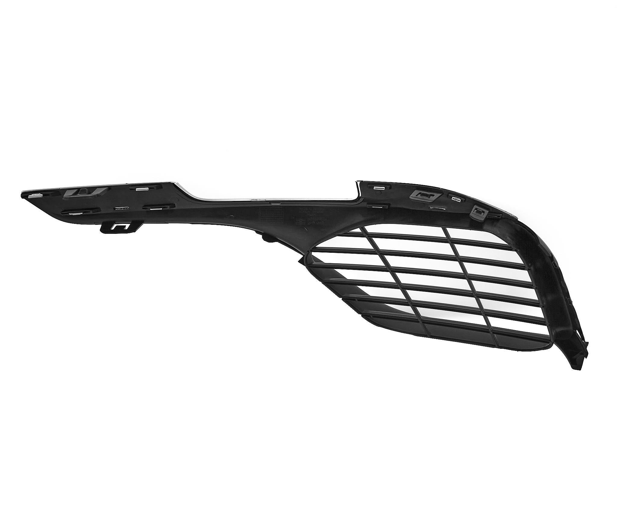 auto Griglia del paraurti Sinistra Grigio scuro, opaco 1610744480 compatibile per PEUGEOT 308 2013-2017 con striscia cromata, opaco, grigio scuro