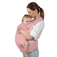 mommore Baby Carrier Newborn to Toddler, Ergonomic Baby Infant Carrier with Lumbar Support, Comfort with Adjustable Head Support, Easy to Put On, with Storage Bag
