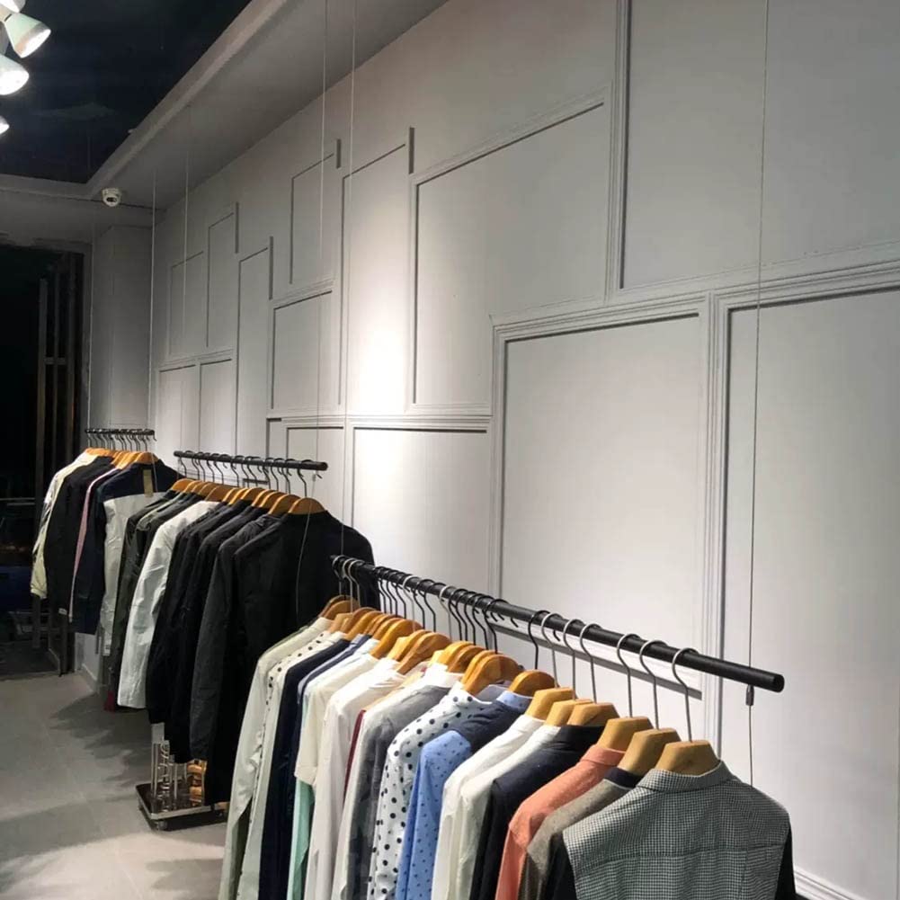 【120cm】ステンレス 吊り下げ ワイヤー ハンガーラック店舗什器 楽天市場】予約販売5月中旬～5月下旬頃発送予定 ステンレス 吊り下げ