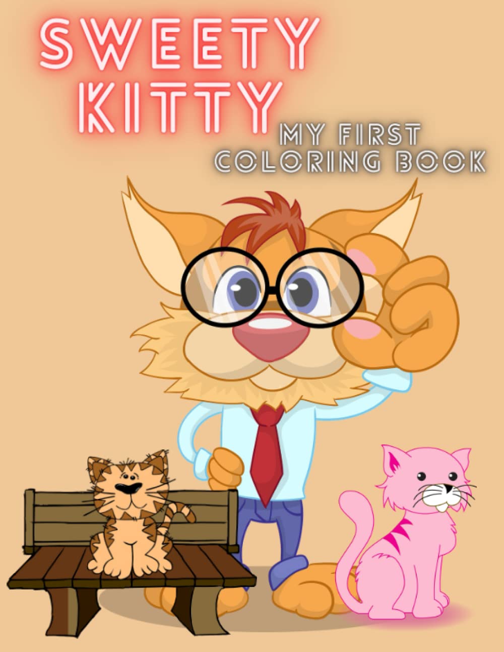 Sweety kitty: my first coloring book