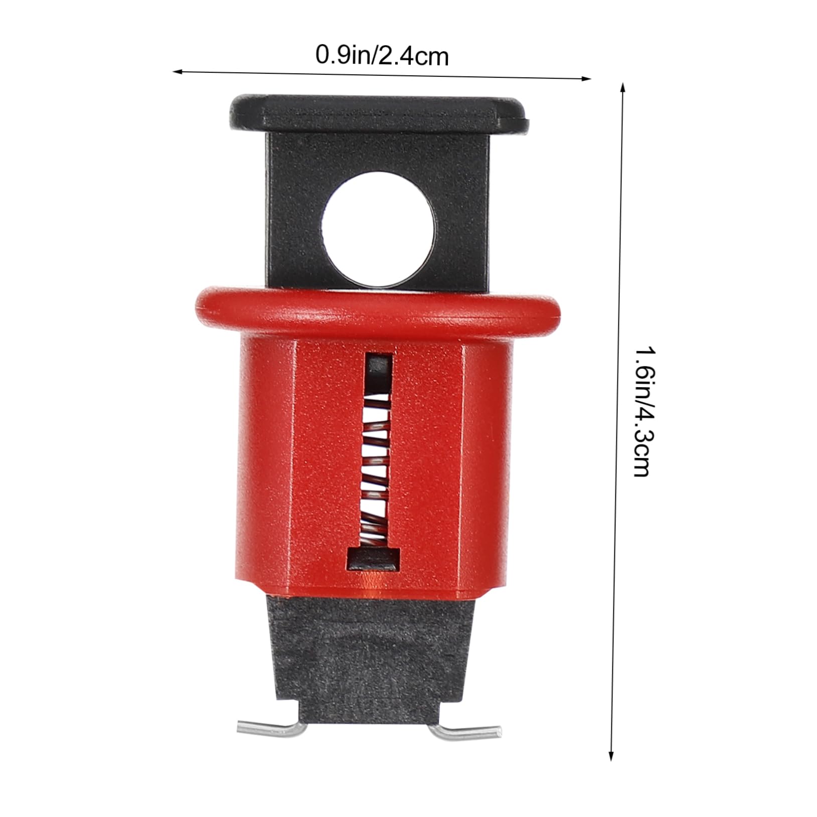 ULTECHNOVO 2 Pcs Circuit Breaker Lockout Pin Lockout Buckle Safety Pin Accessory for Lockout Tagout