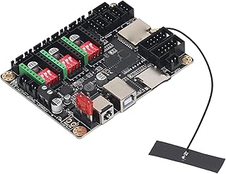 Engraver Mainboard 32 Bit Main Board with A4988 Step Motor for Makerbase MKS DLC32 V2.1 12‑24VDC for Engraving