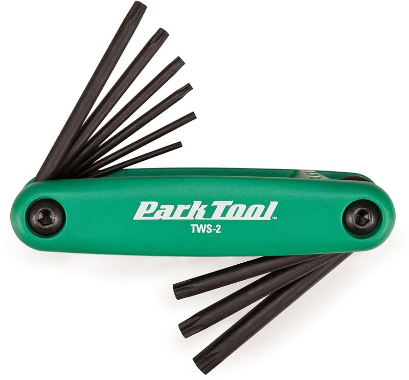 Conjunto de Chaves Torx Dobráveis Park Tool TWS-2 para Bicicleta