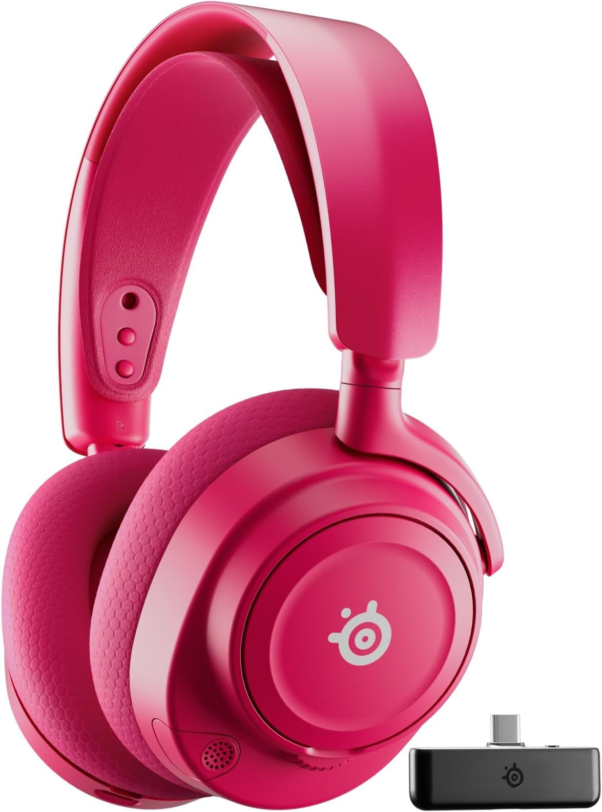 SteelSeries Arctis Nova 7X Wireless Gen 2 - Xbox Headset - Gaming Headset - Mobile App Control - 50+ HR with Fast Charge - Compatible with Xbox PC, Switch & More - Mixable 2.4GHz/Bluetooth - Magenta