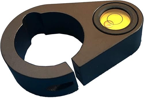 Nivel de poste GPS, vial de nivel de varilla para 1.25 "OD (1.260 in) (40 minutos) para postes GPS de aluminio de fibra de carbono