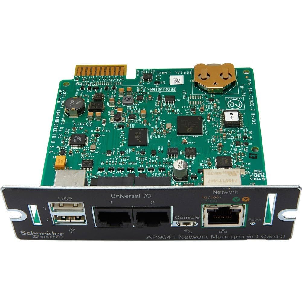 新品 UPS Network management Card 400 Amazon.com: APC UPS Network Management Card 3 with 2 USB