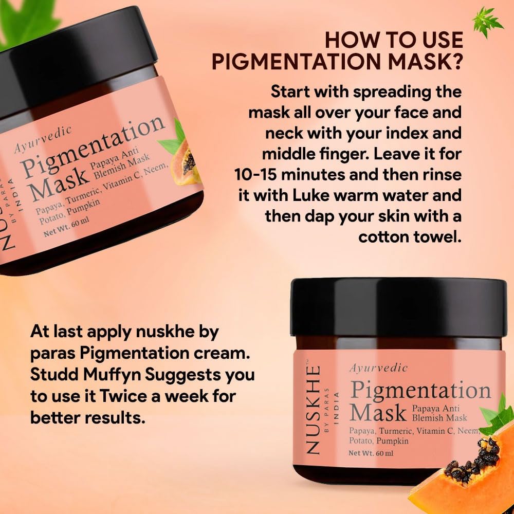 NUSKHE BY PARAS Pigmentation Mask For Men And Women,1 Count