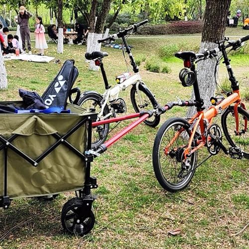 Universeller Fahrradanhängerkupplungsanschluss – robuste 50 kg Kapazität für Camping, Ladung und Kindertransport – kompatibel mit Rollern und Elektrofahrrädern