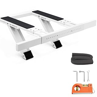 No-Drill Window AC Bracket, Air Conditioner Support Holds Up to 300LBS | Fit 17"–41" Single Double Hung Window 3"–10" Wall. No-Tool, Adjustable, Rust-Resistant, with Flame-Retardant Weatherstrip - Amazon product rated Grade A