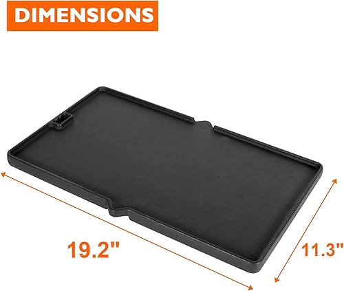 Miniatura 3 de BBQ Future 67558 Juego de tubos de quemador de parrilla para Weber Summit serie 660 670, tubo de quemador principal de acero inoxidable de 20 12