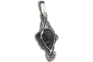 Genuine Moldavite Healing Crystal Necklace: Manifestation, Transformation