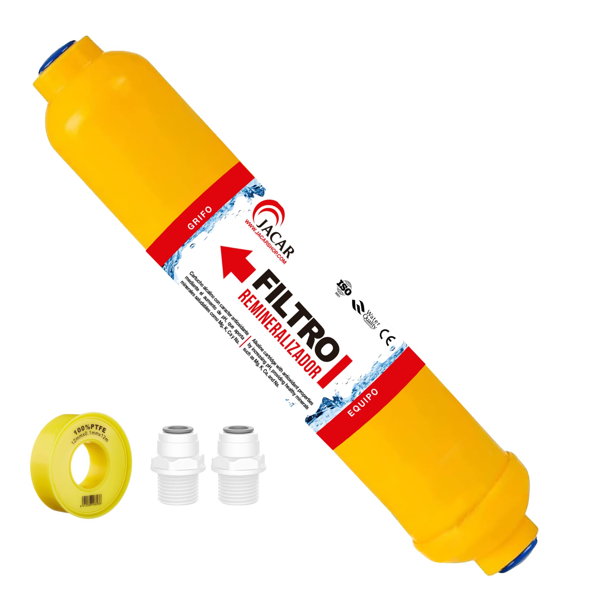 Ricarica Alcaline Per Filtro Acqua 150g – PH 9.5+ – Minerali Essenziali – Adatto A Brocche E Contenitori – Durata 9 Mesi (400L)