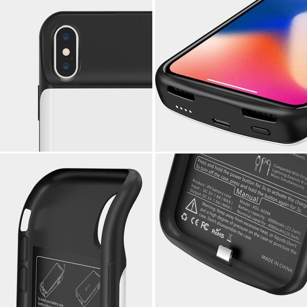 Newdery iphone x battery case Clearance