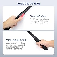 Vista 4 de HUAALIUCHE Recuperación de carga de camioneta de 5 pies,Recuperador de carga multiuso,Gancho telescópico para recuperador de carga,Herramienta