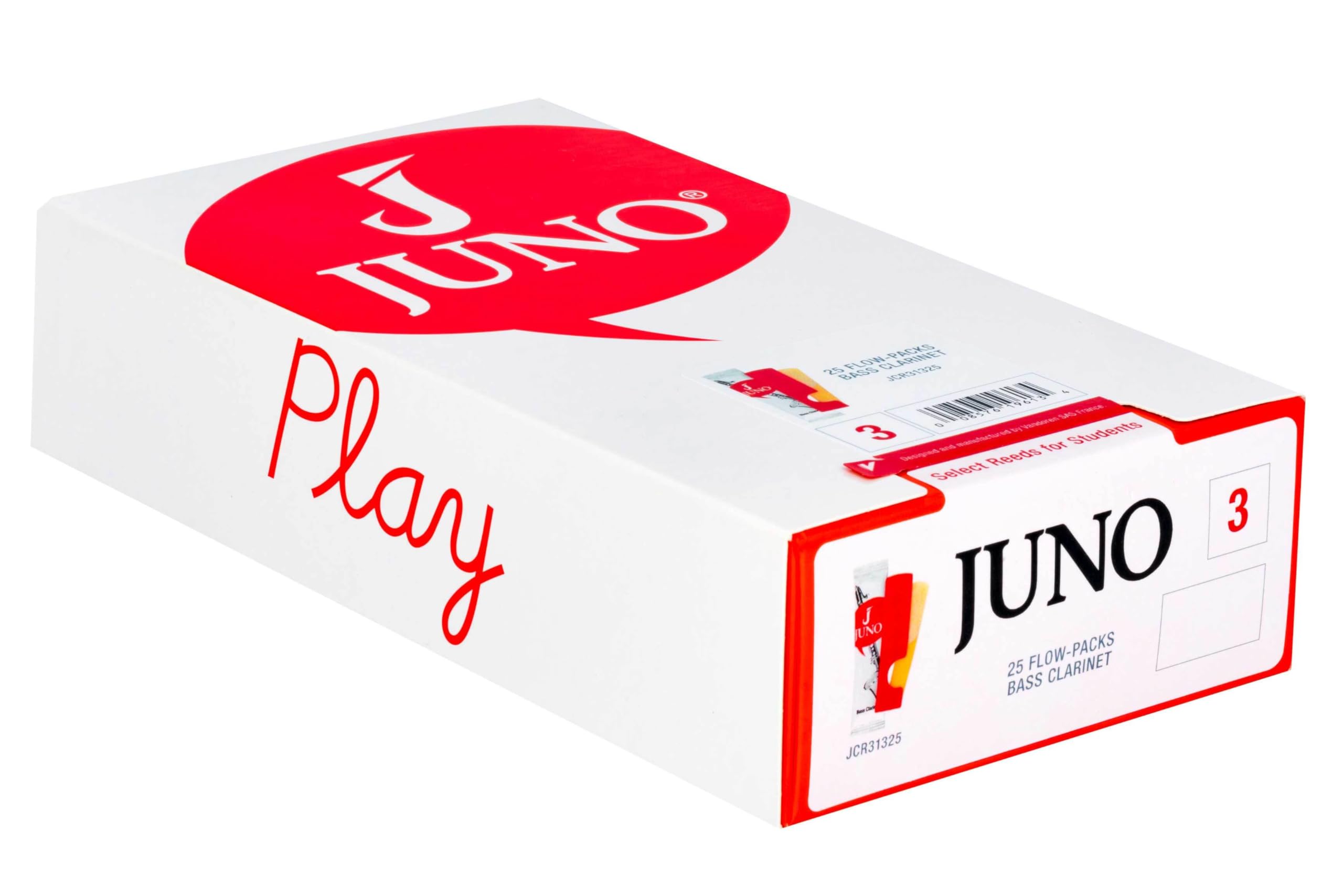 Juno Cañas para clarinete bajo 2,5 Juno (25 cajas)