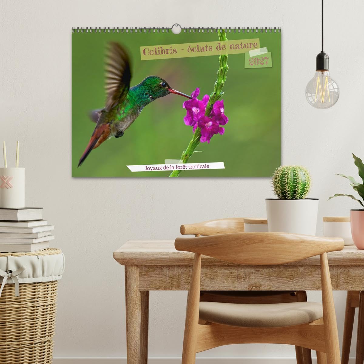 Colibris - éclats de nature (Calendrier mural 2027 DIN A3 vertical), CALVENDO calendrier mensuel: Joyaux de la forêt tropicale