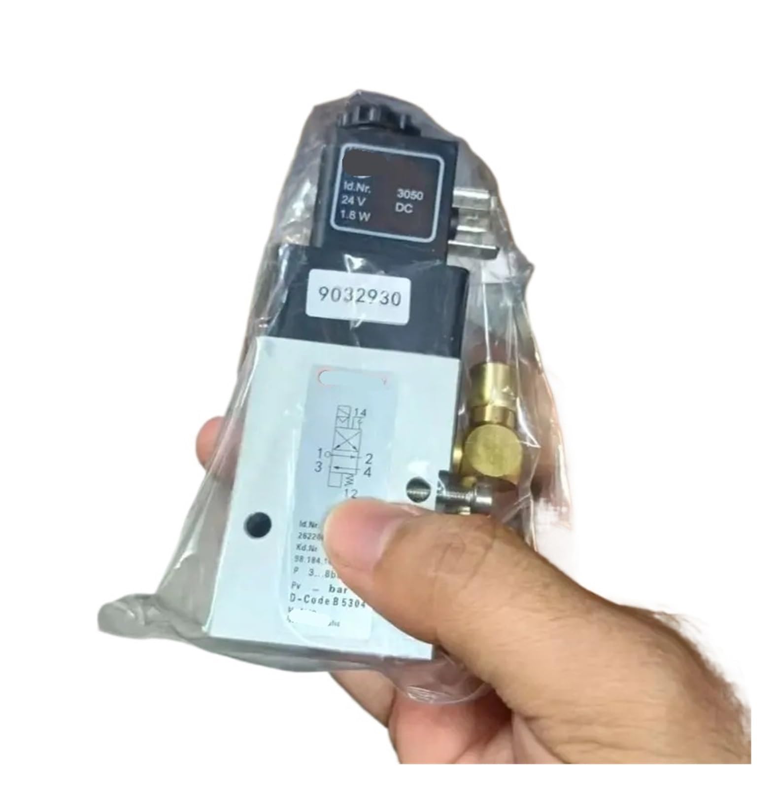 JJKKOZVQF 61.184.1311 4mm Copper Hole head CD102 SM102 Solenoid Valve