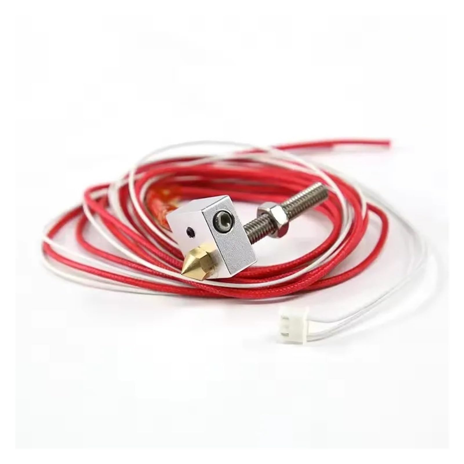 A8 A6 A8plus 12V 24V ET4 ET4X ET4Pro ET5X ET5 MK8 0,4mm Boquilla extrusora Barril Calentador termistor Piezas de Impresora 3D(A8 Hotend 30MM)