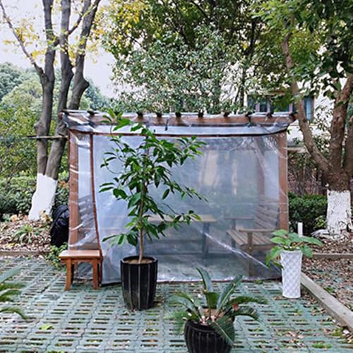 Impermeable para invernadero con ojales lámina protectora resistente de larga vida 4