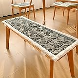 ✅ Recordatorio Amable — 1. Dado que cada cojín de banco interior/exterior está hecho a mano, pueden ocurrir ligeras variaciones de tamaño de 1 a 3 cm (aprox. 0,4 a 1,2 pulgadas). 2. Después del envío, los cojines pueden llegar comprimidos y plegados; por favor, déles algo de tiempo para que se expandan completamente y recuperen su forma prevista.