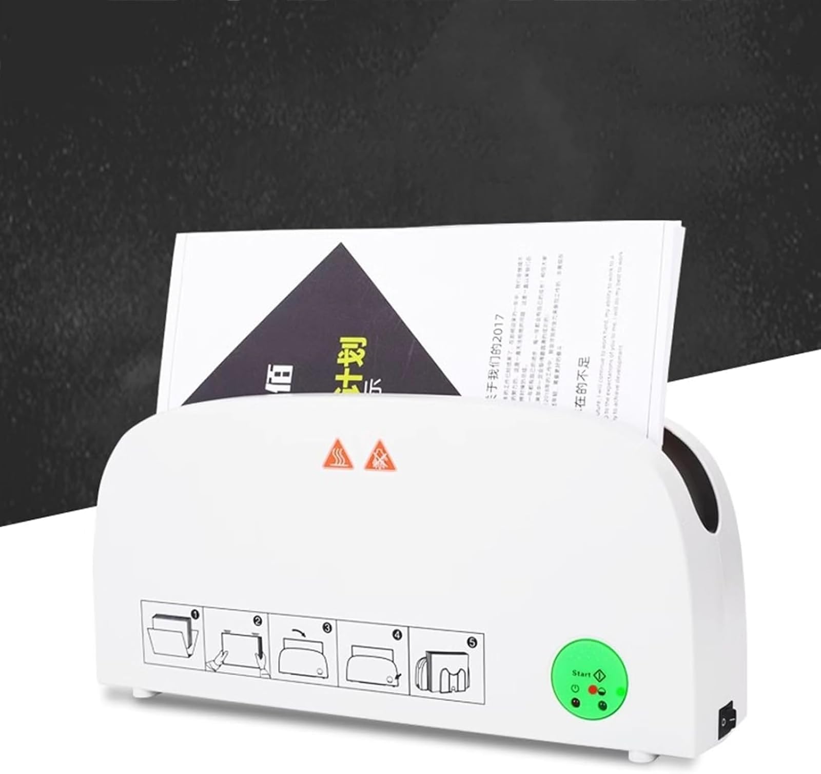 Machine À Relier Électrique Thermofusible Portable A4 33 mm Kit De Reliure Rapide