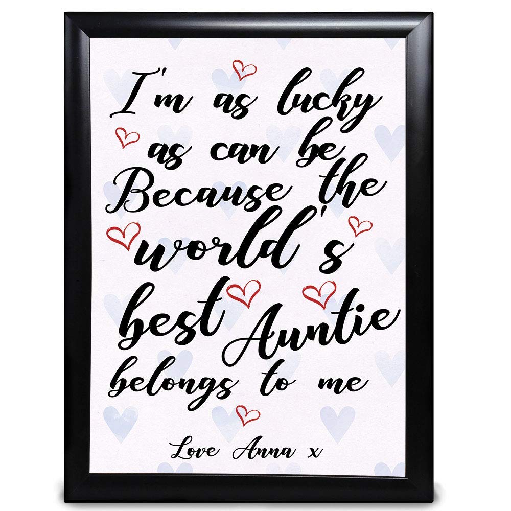 world's best auntie gifts