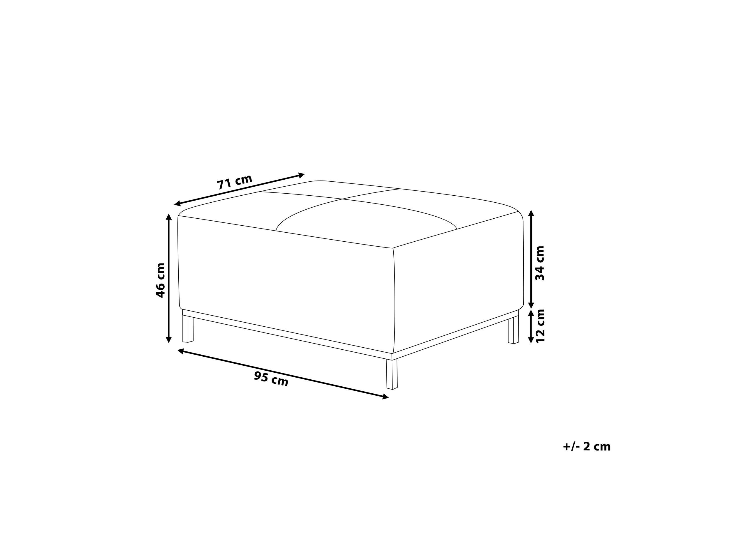 Beliani - Pouf Ottoman En Cuir Véritable Beige Et Acier Inox Avec Rembourrage En Mousse Oslo  42f578da Bce2 526f A4d0 F610f5715058