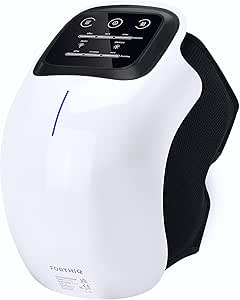 FORTHiQ Masajeador de Rodilla Inalámbrico, Alivio del Dolor Articular por Infrarrojos de Calor Profundo, Terapia con Láser y Vibración, para la Artritis, Tirón de Ligamentos y Lesiones Musculares