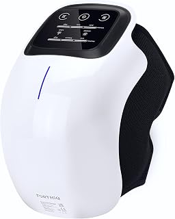 FORTHiQ Masajeador de Rodilla Inalámbrico, Alivio del Dolor Articular por Infrarrojos de Calor Profundo, Terapia con Láser y Vibración, para la Artritis, Tirón de Ligamentos y Lesiones Musculares