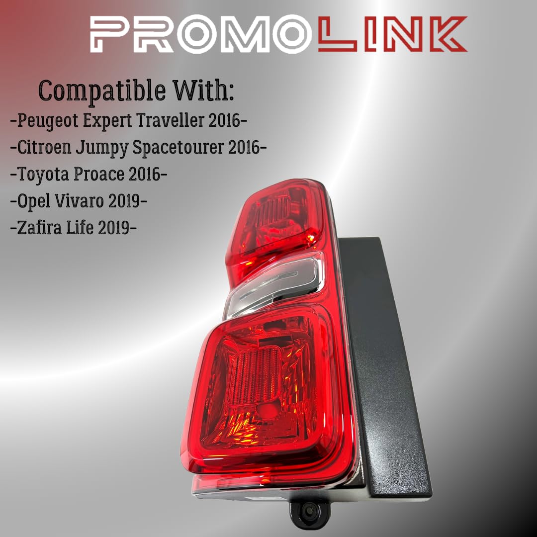 Set Feux Arrière Pour Peugeot Expert Opel Zafira Life Vivaro C Citroen