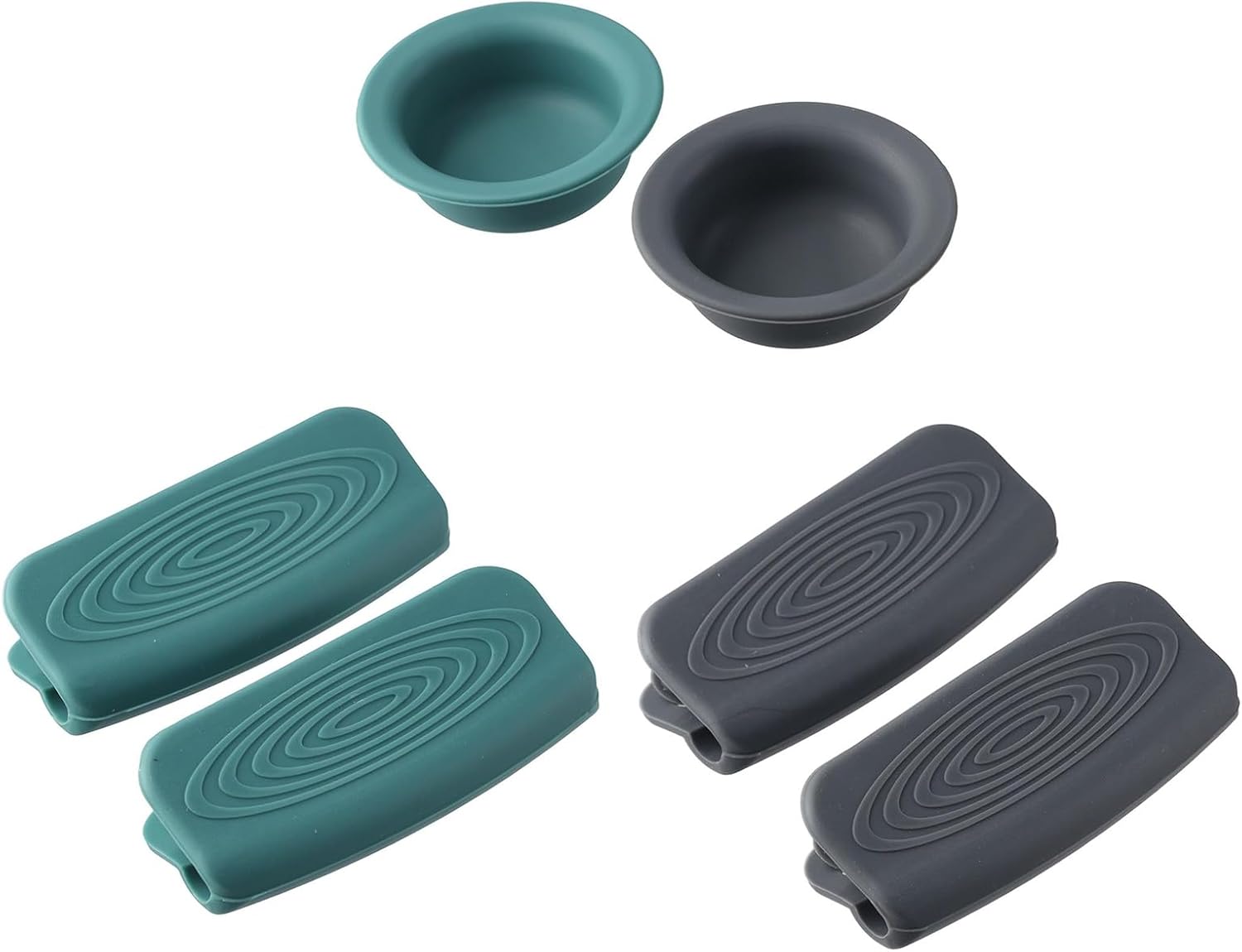 Cast Iron Handle Cover, 6pcs Silicone Universal Pot Lid Covers, Pan Lid Cover for Cooking Baking, Rubber Non-Slip Pot Handle Covers for Metal Pan Skillet. image 5