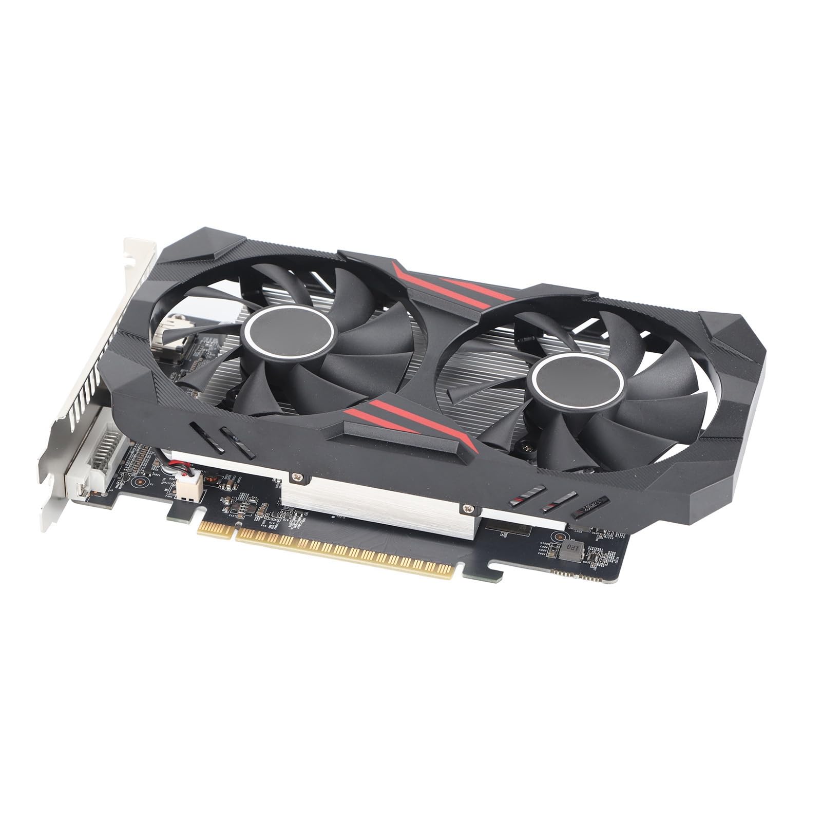 Scheda grafica da gioco Scheda video desktop da 4 GB GDDR5 128 bit PCI Express 3.0 con doppia ventola di raffreddamento con 768 Core 3 porte di uscita per giochi per computer e