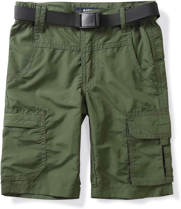Boy's Men's Quick Dry Scout Shorts Outdoor Athletic Hiking Golf Fishing Shorts