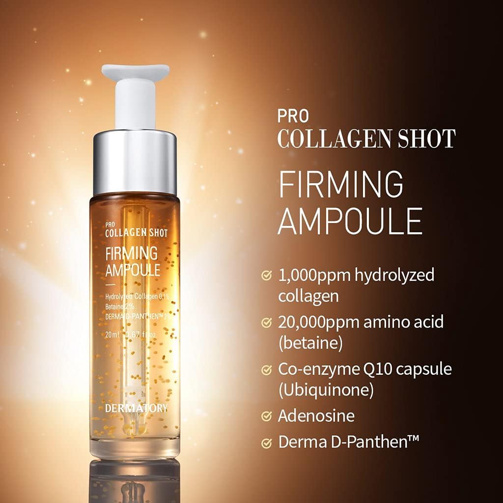 Dermatory Pro Collagen Shot Firming Ampoule – Deep Moisturising Serum ...