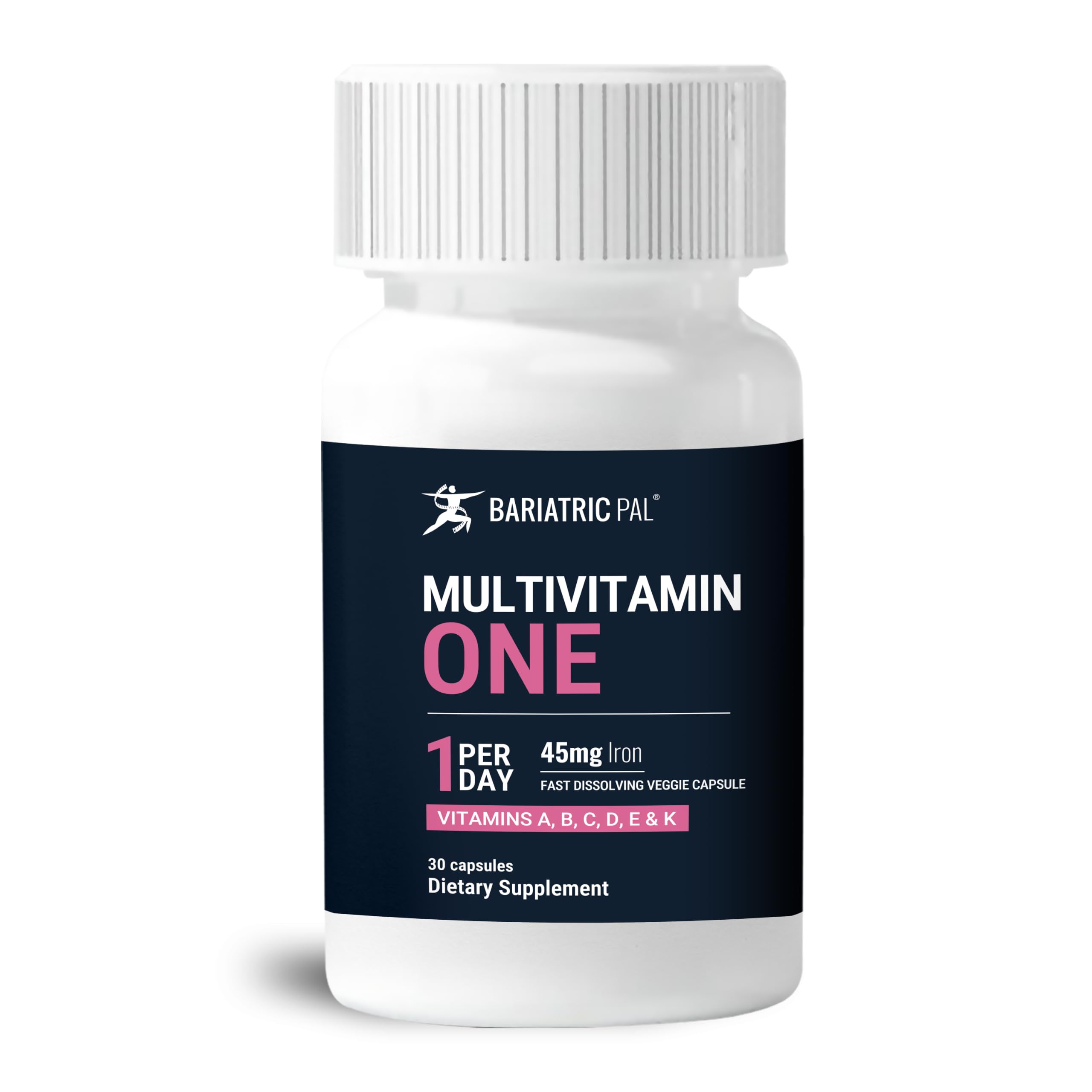 BariatricPal Multivitamin ONE 1 per Day! Bariatric Multivitamin Capsule with 45 mg of Iron | Easy to Swallow Capsule | Vitamin for Bariatric Surgery Patients | 90 Count (3 Month Supply) — Amazon image 9
