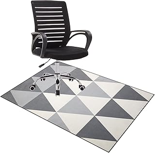 EYZO Office Chair Mat For Hardwood Floor Mat For Carpeted Floor Protector Mat For Desk Computer Gaming Chair Mat Protector Chair Carpet For Home Office Protects Floors Anti-skidding 90 × 120 cm